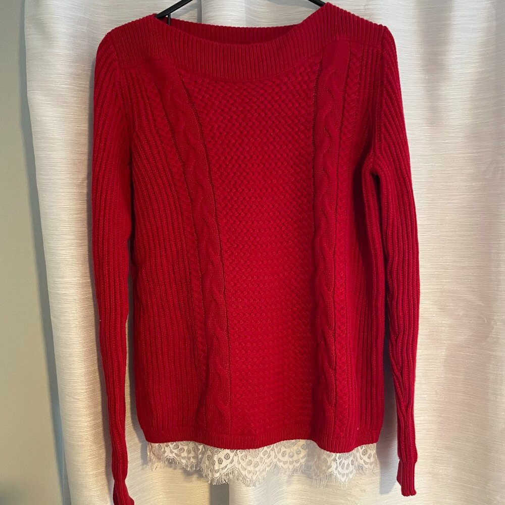 Tommy Hilfiger cable knit sweater (S)